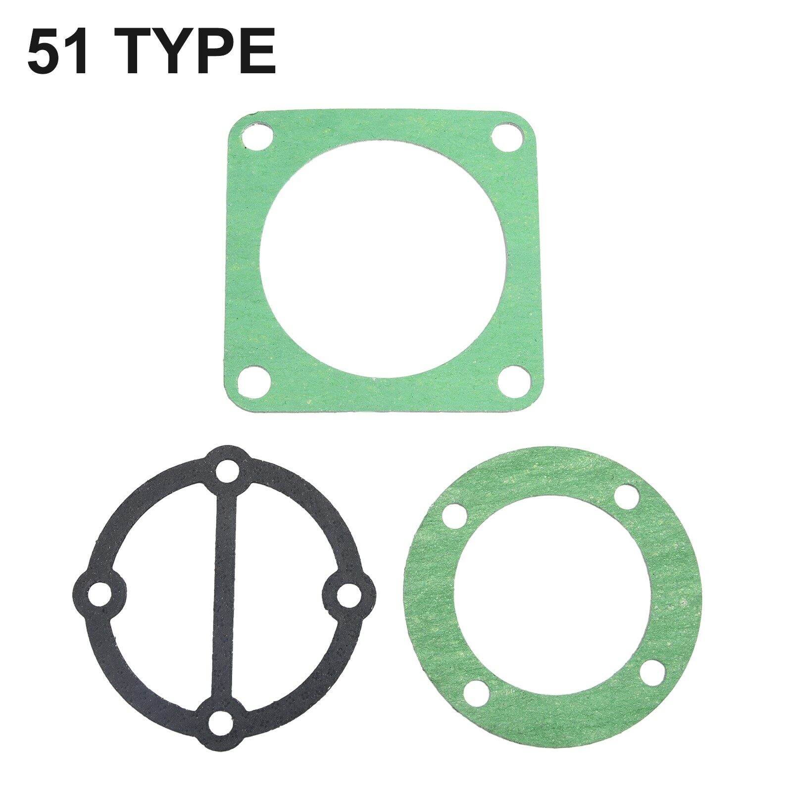 Toolstar Head Gasket Set For Air Compressor Piston Ring 51/65/80/90/95 Type Rebuild Kit