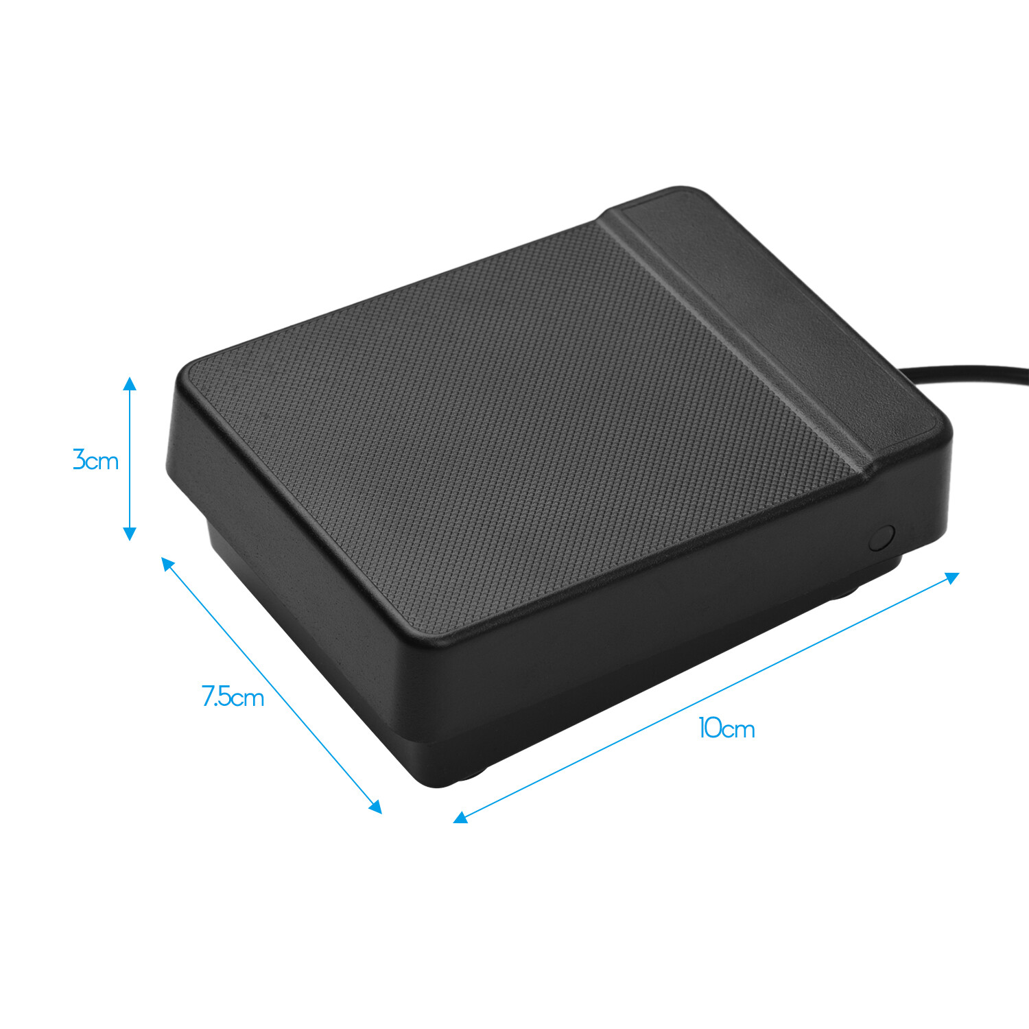 6.35mm Interface Compact Sustain Pedal Universal Single Pedal for Musical Instruments Portable Roll Up Piano Electronic Keyboard Elctronic Roll Up Drum