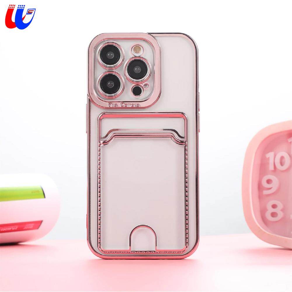 Transparent electroplated for Iphone 11 12 13 Pro Max Shock proof phone case Mobile phone protector for Iphone 13 Pro Max 14 Pro Max Plus