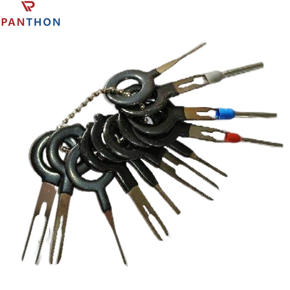 PANTHON Terminal Removal Tool Kit Terminal Ejector Kit for Car Pin Wire Connector Puller Repair Key Removal Tools