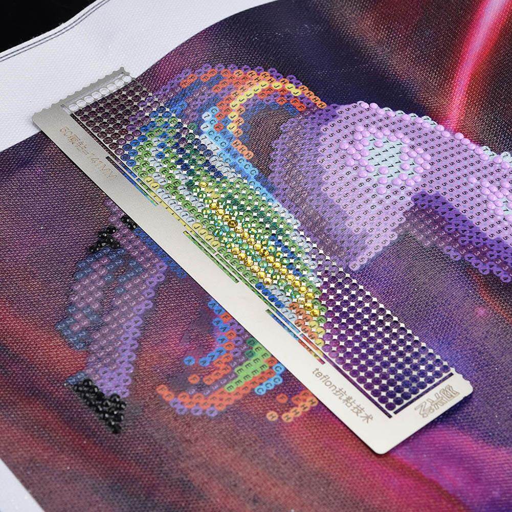 Diamond Painting Ruler Stainless Steel for DIY Sewing Embroidery Patchwork