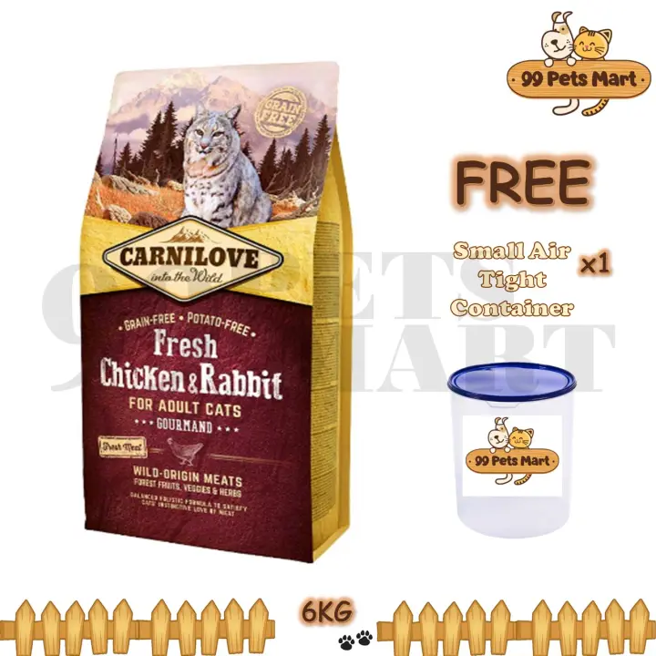 carnilove fresh chicken and rabbit