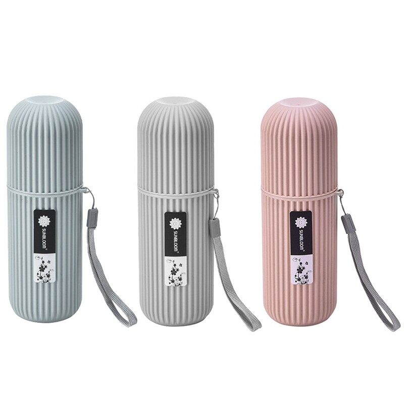 Eioce Portable Toothpaste Toothbrush Protect Holder Case Travel Camping Storage Box
