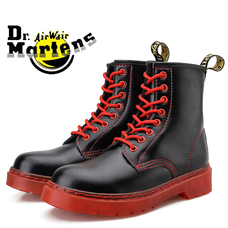 Dr martens cheap red sole