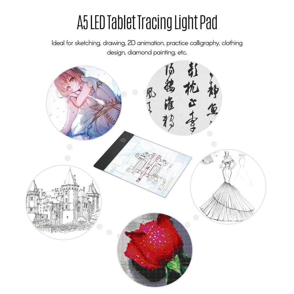 Led A5 Máy Tính Bảng Đồ Họa Bảng Vẽ Có Đèn Máy Tính Bảng Kỹ Thuật Số Bản Sao Với Độ Sáng Có Thể Điều Chỉnh 3 Cấp Độ Để Theo Dõi Bản Vẽ Sao Chép Xem Thủ Công Nghệ Thuật Tự Làm Dụng Cụ Vẽ Tranh Kim Cương
