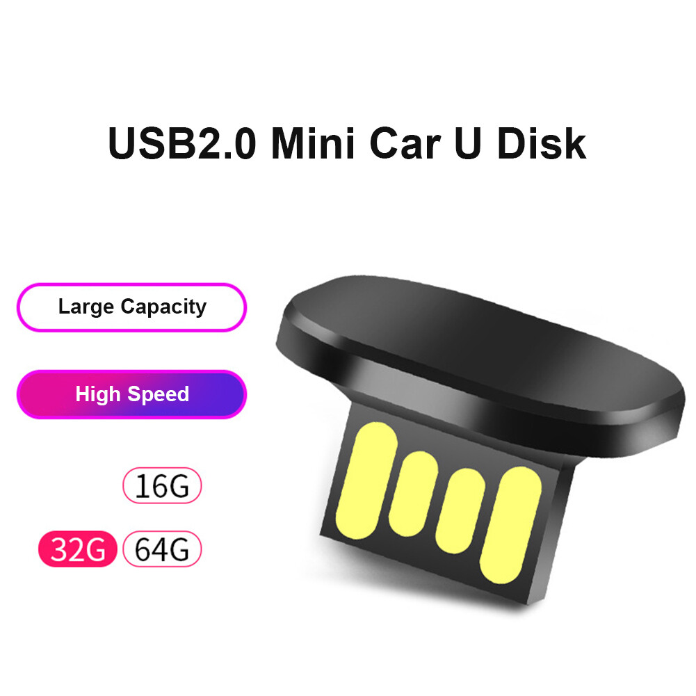Ổ Đĩa Flash Mini USB2.0 Cho Xe Hơi Ổ Đĩa USB Chống Nước Cho Xe Hơi SUV Ổ Đĩa USB Cho Máy Tính TV