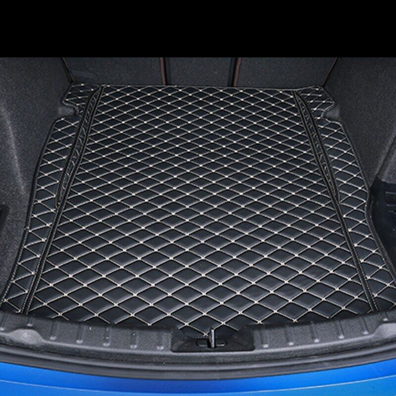 Quality leather car trunk mat rug for bmw 3 series f30 f34 f31 e90 e91 e92 e46 g20 1997-2020 cargo liner accessories interior
