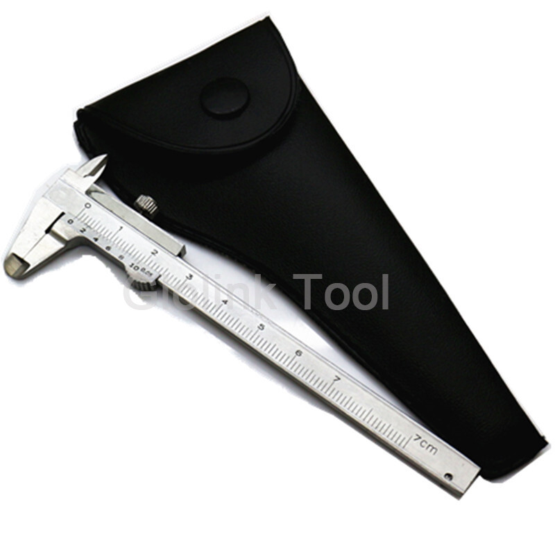 0 70mm Vernier Caliper 70mm 100mm 150mm Pocket Vernier Caliper Mini Gem Caliper micrometer Thickness Measure Tool