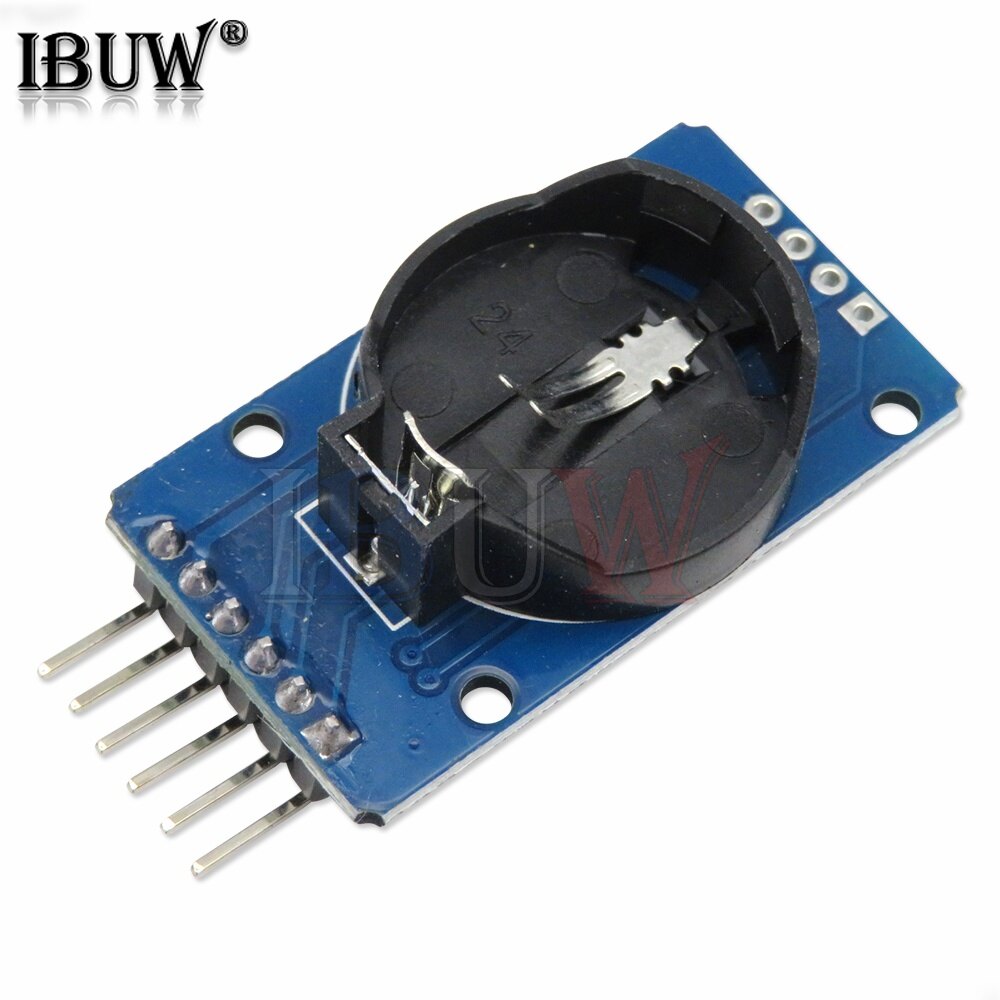 DS3231 AT24C32 Mô đun IIC DS1302 Độ chính xác mô-đun Đồng hồ DS1307 mô-đun bộ nhớ Mini Module thời gian thực 3.3V/5V cho Raspberry Pi