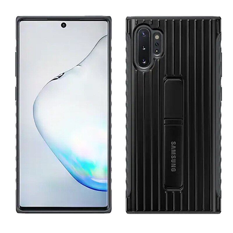 Samsung Galaxy Note 10 Plus Phone Stand Case Armor Shockproof Bracket Protective Cover Shell For Galaxy Note10 Plus Note10+