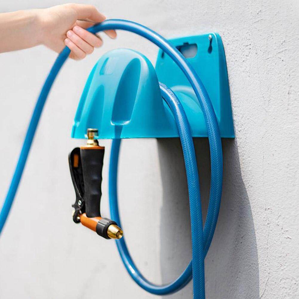 Wall Mounted Garden Hose Pipe Reel Hanger Holder Cable Storage Bracket