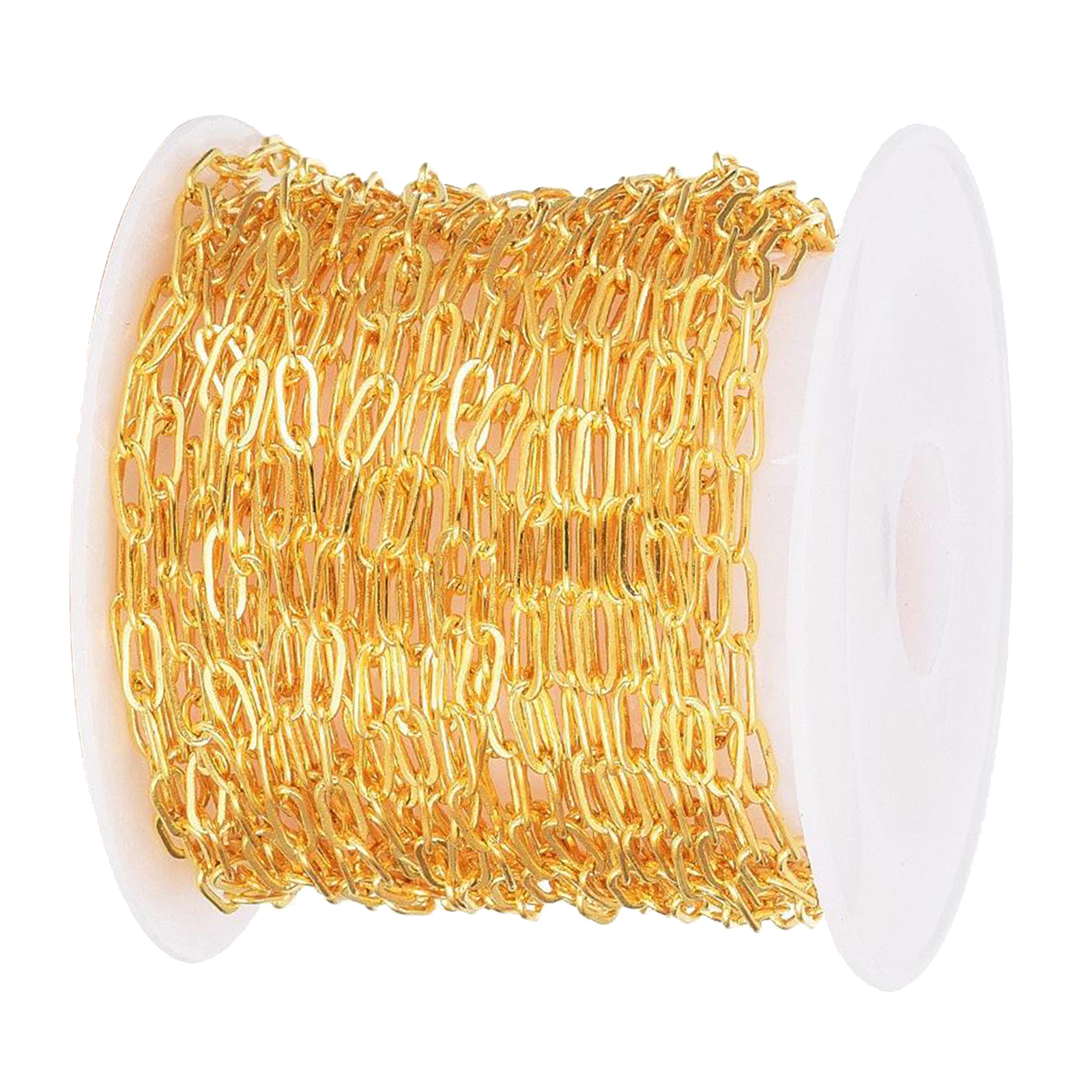 Dolity 16ft/Roll Brass Necklace 