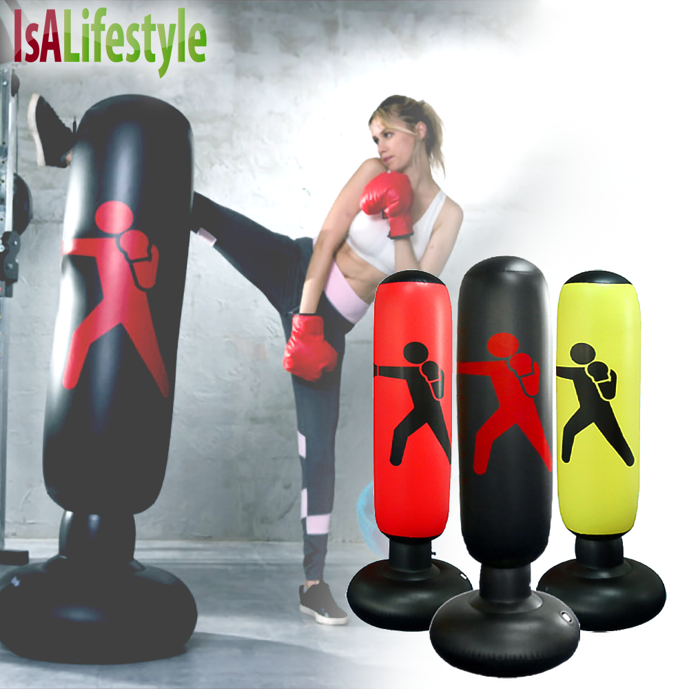 tall punching bag