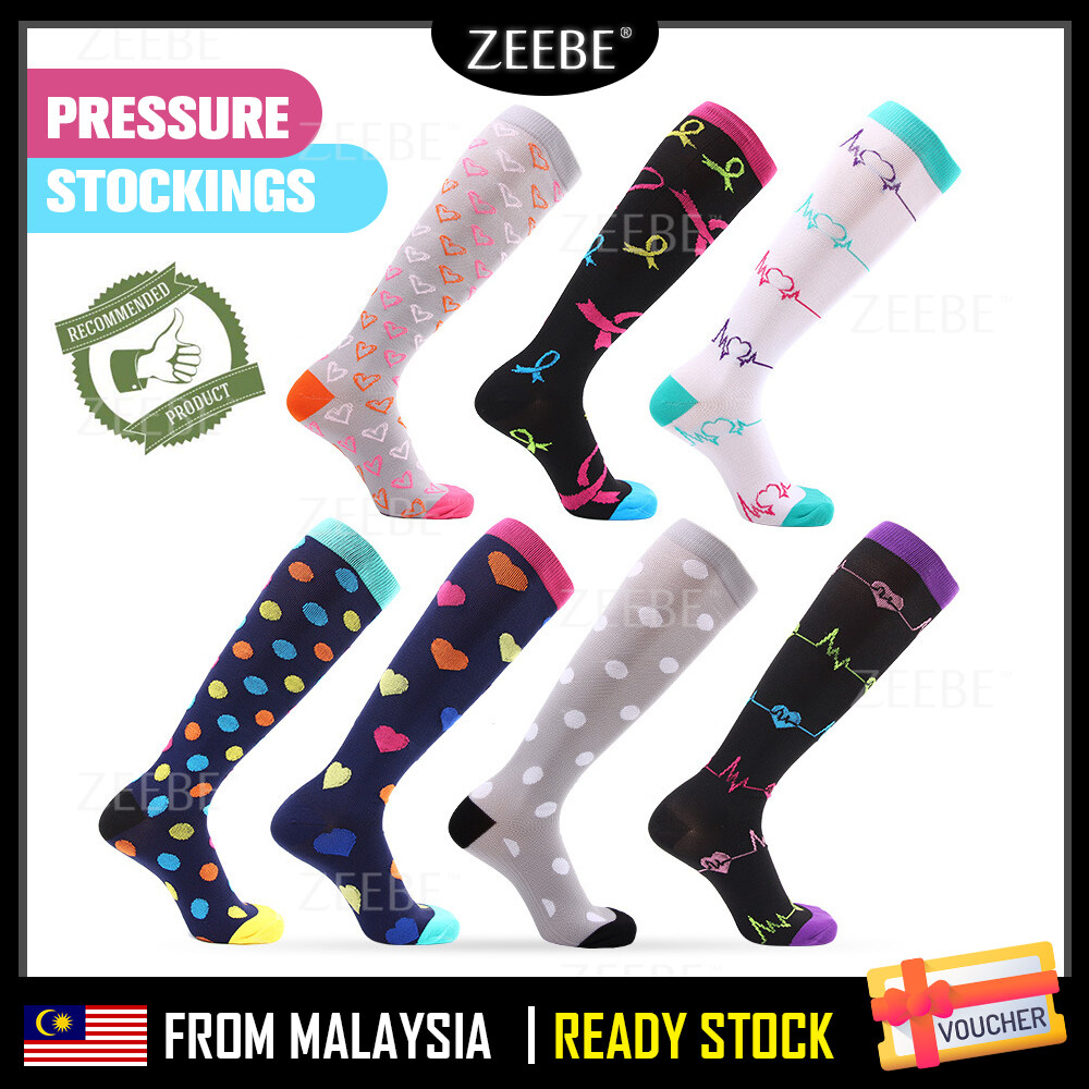 ZEEBE Maternity Magic Compression Socks Maternity Stocking Terapi Color