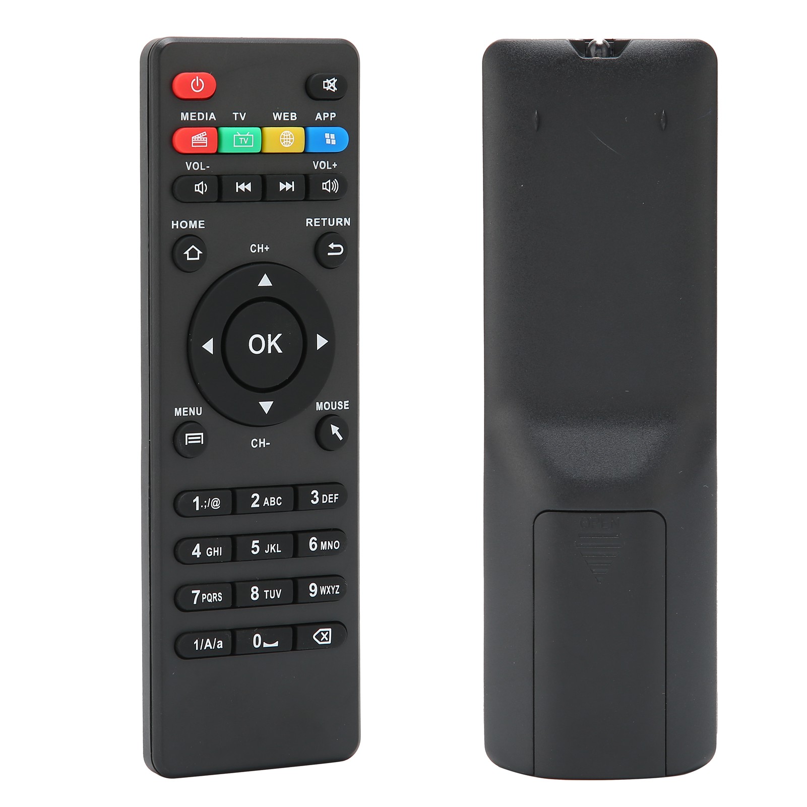 CS918 TV Box Set Top Box Remote Control Controller for MXV V88 V99 Q7 Q8 Black