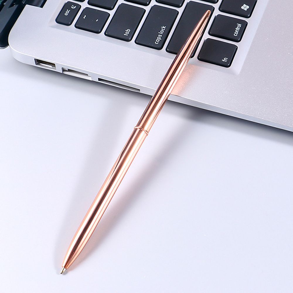 Lmfiua store sang trọng 1.0mm kim loại văn phòng trường bút bút bi bút văn phòng phẩm bằng văn bản