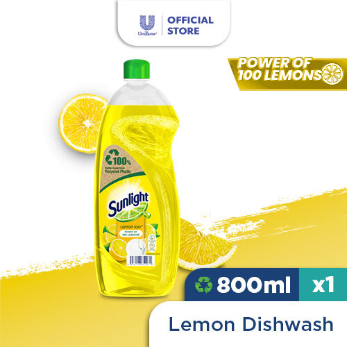 Sunlight Dishwash Liquid Lemon 800ml | Lazada