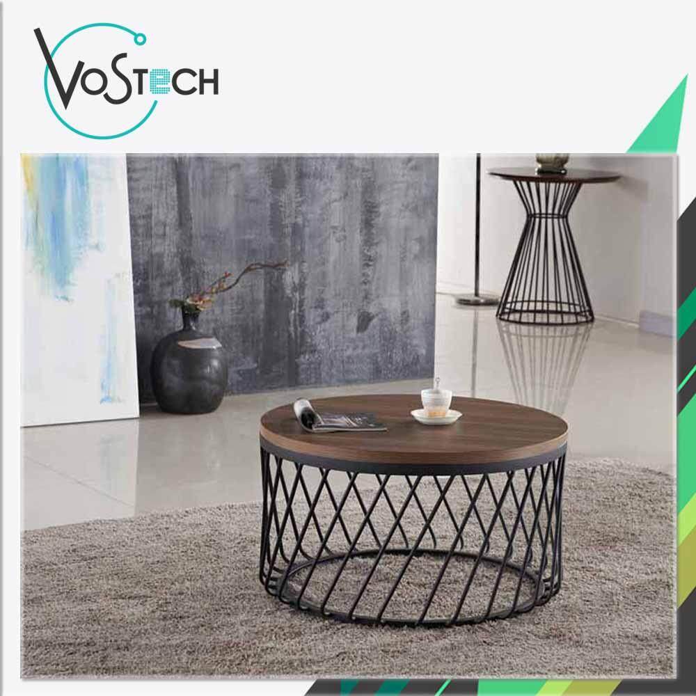 VOS TECH Stylish Round Coffee Table