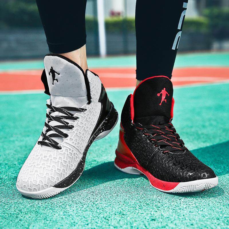 รองเท้าบาสเก็ตบอล High - Top รองเท้าผ้าใบรองเท้ากีฬากลางแจ้งทนทานรองเท้ากีฬา