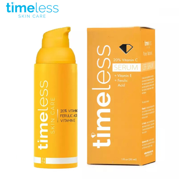 Serum Timeless 20% Vitamin C + E + Axit Ferulic Chất Đắp Mặt