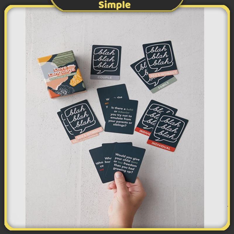 Love Language Card Game