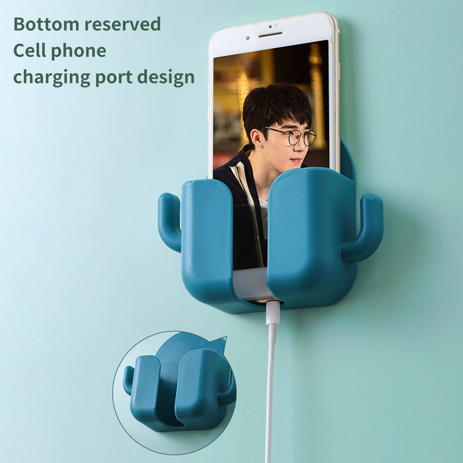 Storage Holder Punch-free Multifunctional Universal Wall-mounted Remote Control Storage Hanger for Home Useful Storage Mount
