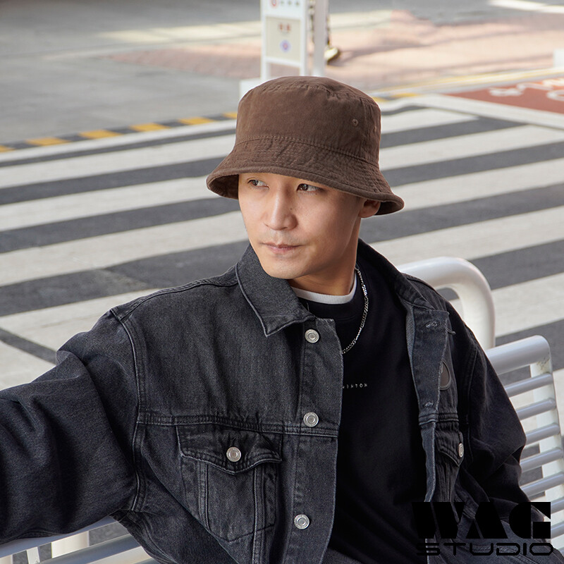 Nón Bucket Chất Liệu Denim Cho Nam Nữ