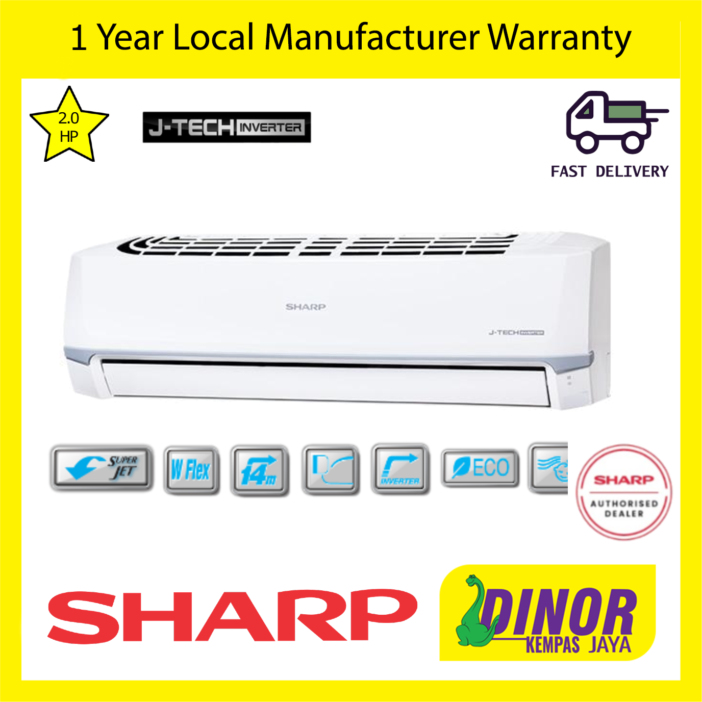 sharp ahx18ved