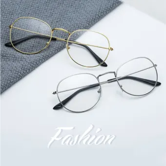 clear round glasses frames