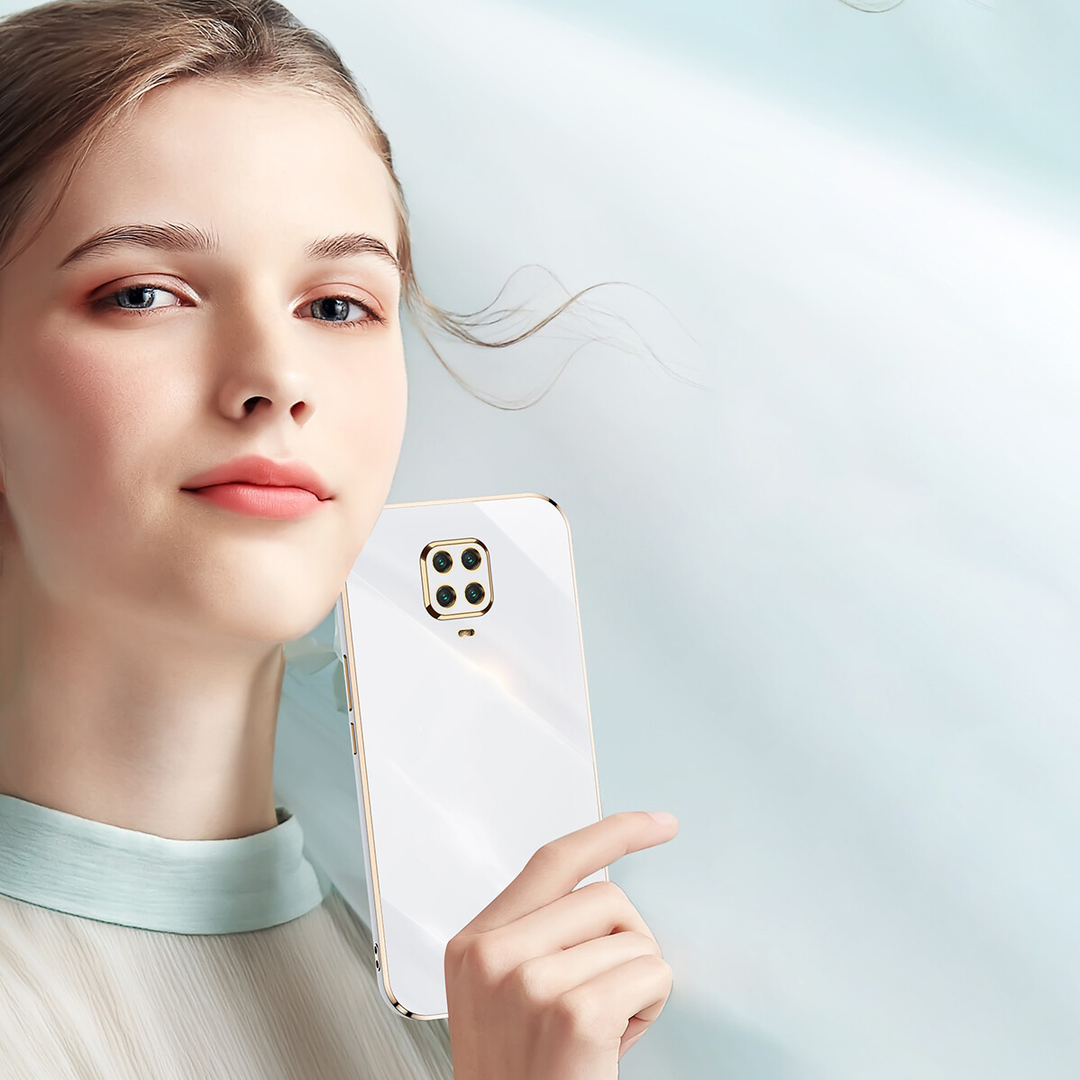Lenuo Ốp Mềm Mạ 6D Sang Trọng Ốp Điện Thoại Khung Vuông Silicon Cho Xiaomi Redmi Note 10 5G 10S Pro 9 9T 9S 7 8 9 10 Pro Max Redmi 9T / 9 Power 9A 9i ốp Điện Thoại Ốp Lưng Lấp Lánh Sáng Bóng