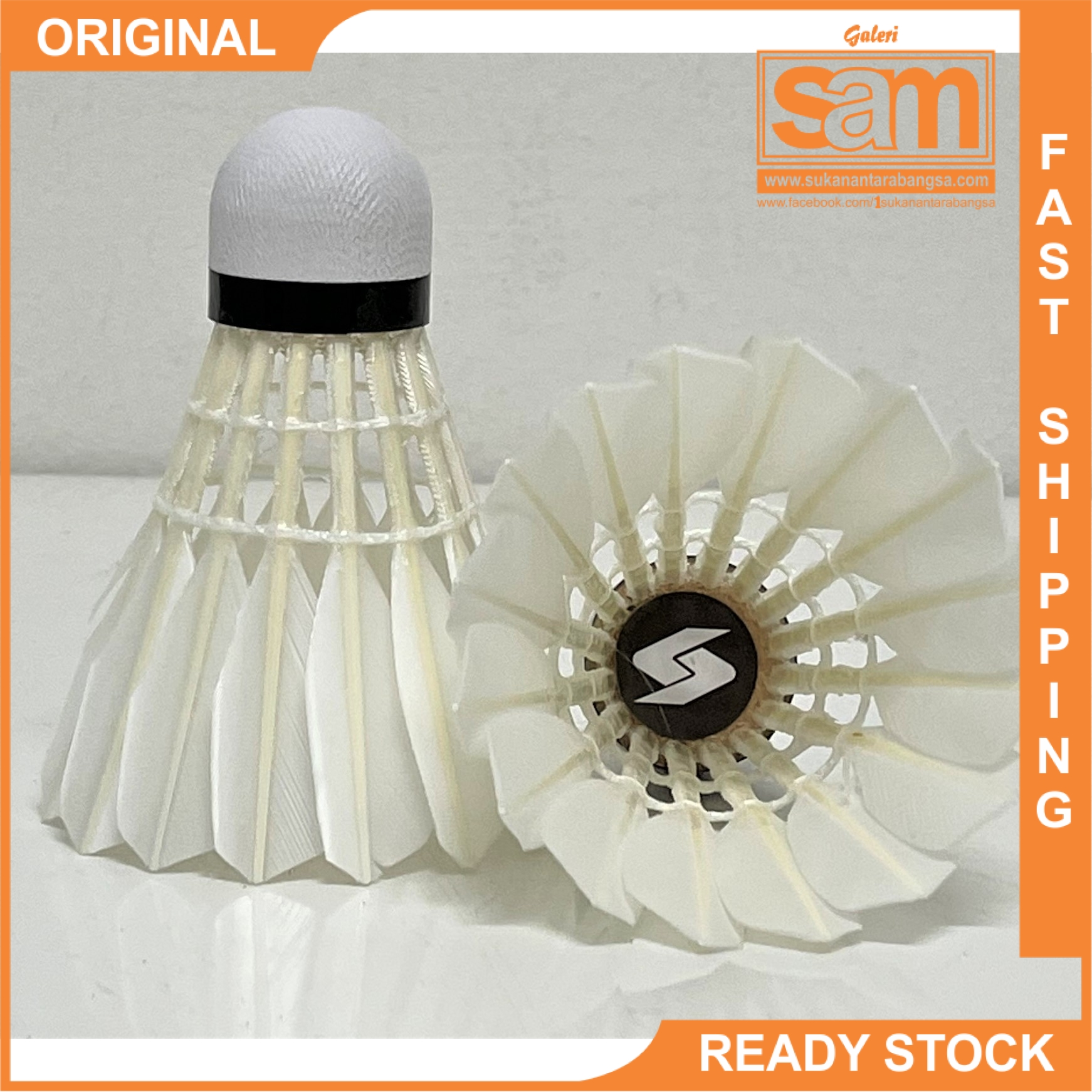 Shuttlecoack PROSPEED Quality Feather Badminton Shuttlecock. Original. Ready Stock ...