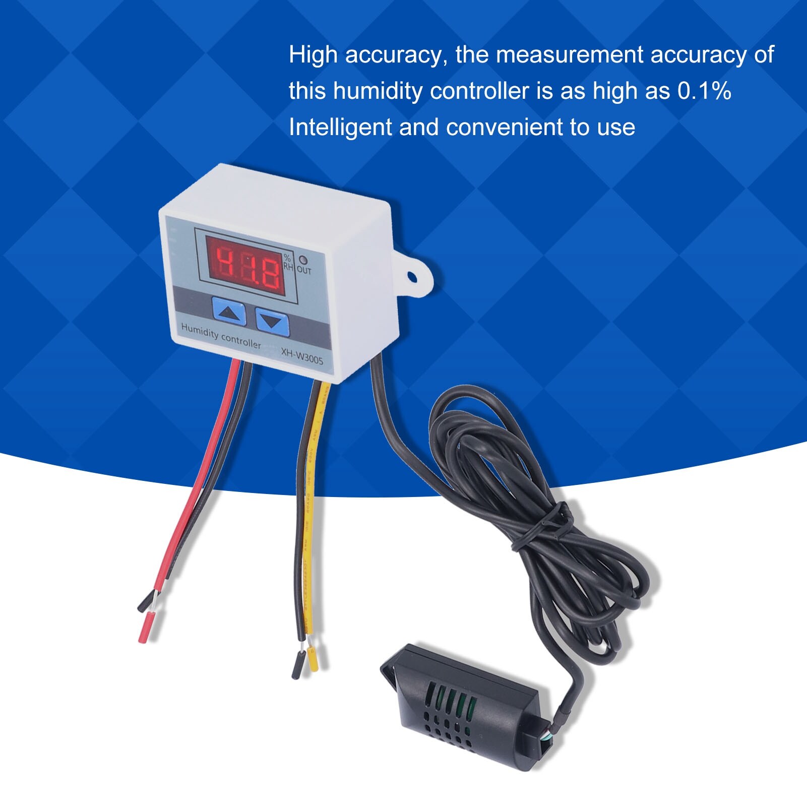 Digital Humidity Controller Accuracy Microcomputer Humidity Control Switch Hot
