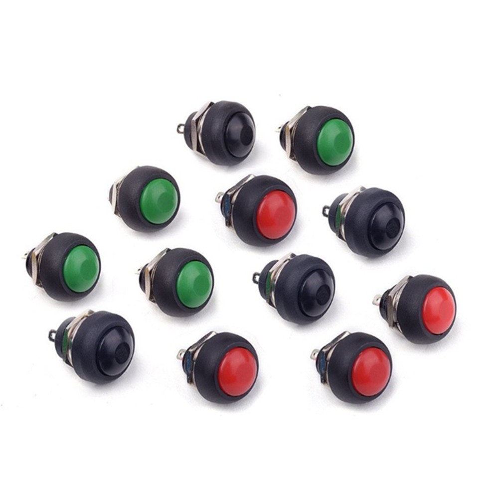 【Bluespot】Light Công Tắc Công Tắc Xe Máy Công Tắc Nút Bấm Tạm Thời Mini