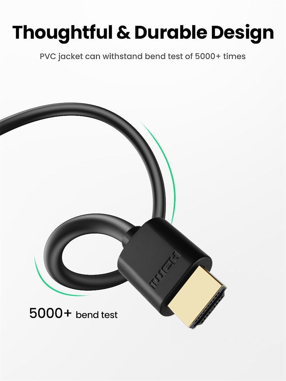 Musta 2.0 Tốc Độ Cao Cáp (1/1.5/2/3M) 18Gbps 4K 3D 1080P HDMI Cáp