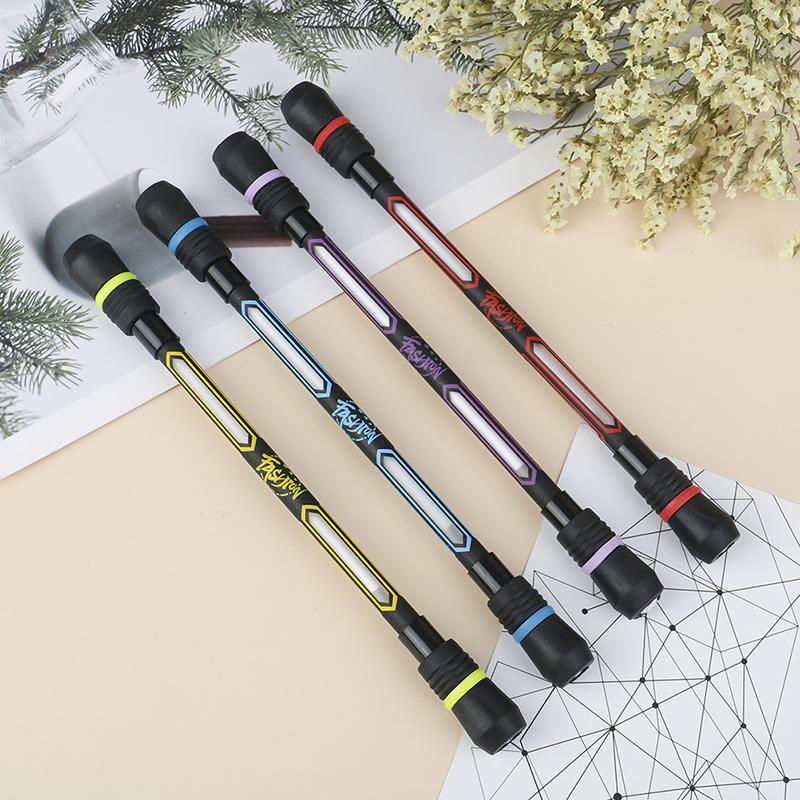 Spinning Pen Creative Random Flash Rotating Gaming Gel Pens for Student Gift Toy