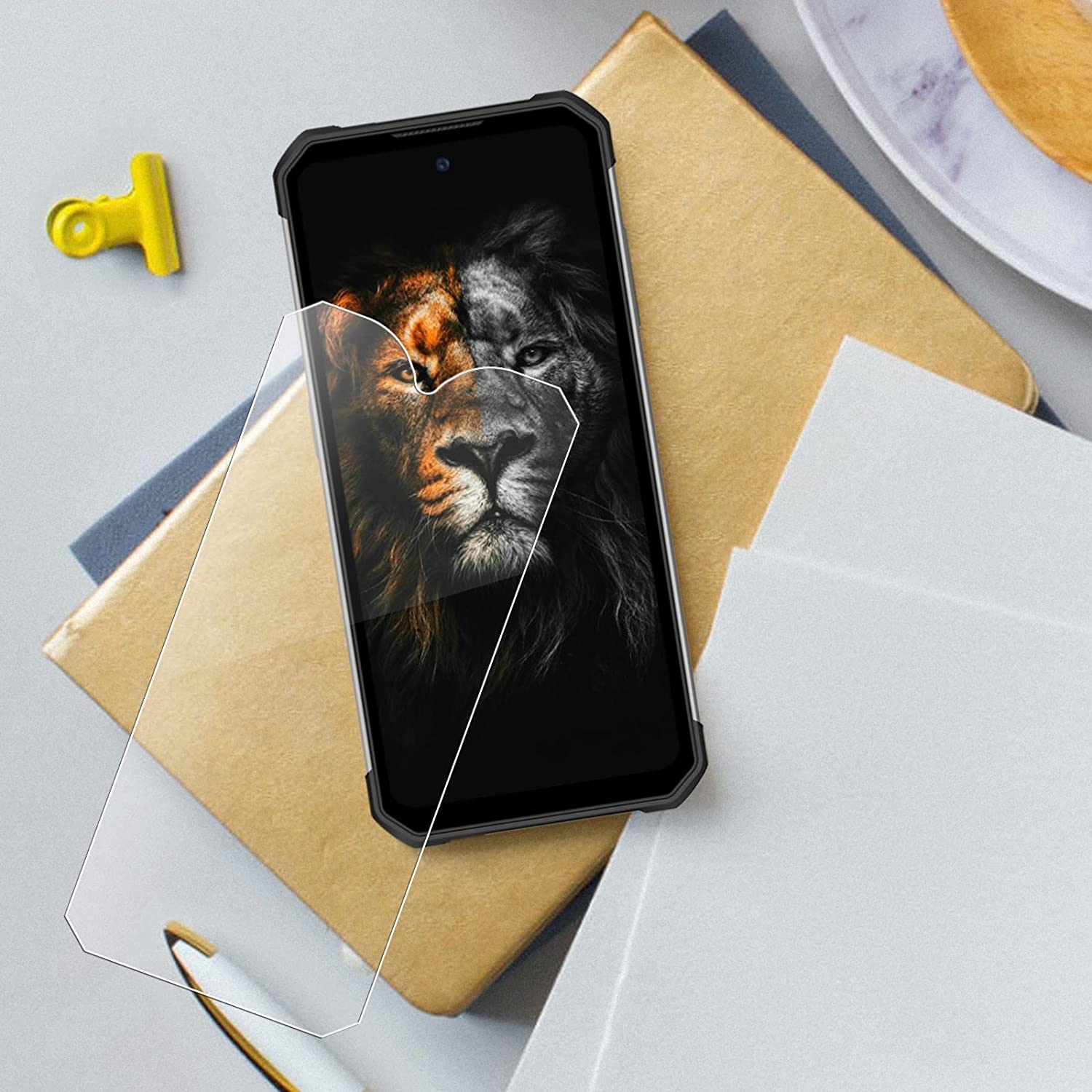 【Hot Sale】 2PCS Screen Protector for Oukitel WP19 WP17 Tempered Glass Screen Protector 2.5D 9H Protective Film Protection Anti Fingerprint