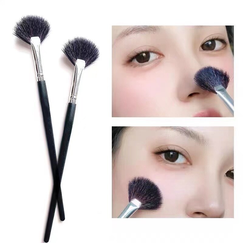 Cọ Bắt Sáng Cọ Má Hồng Mềm Dụng Cụ Đánh Phấn Cọ Trang Điểm