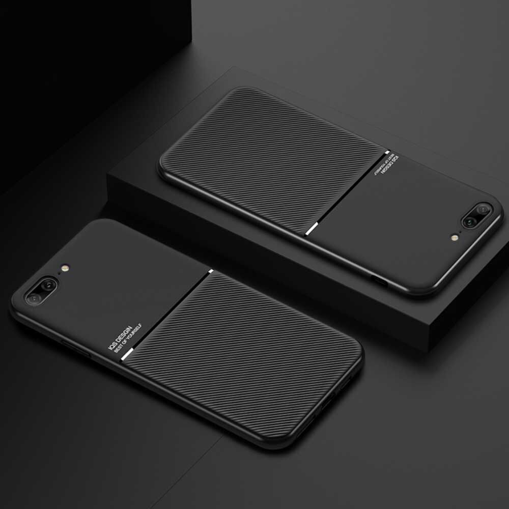 Ốp Điện Thoại Cho iPhone 7 8, Ốp Cho iPhone 7 Plus 8 Plus, Vỏ Từ Tính Ốp Lưng Chống Sốc Siêu Mỏng Vải Chéo Hỗ Trợ Xe Hơi