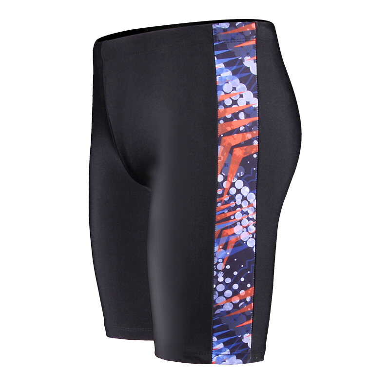 Quick Dry Swim Jammers for Men, Patchwork Printing Men Swim Trunks， Swimsuit Bathing Suits，swimming trunks for men，trunks for men swimming