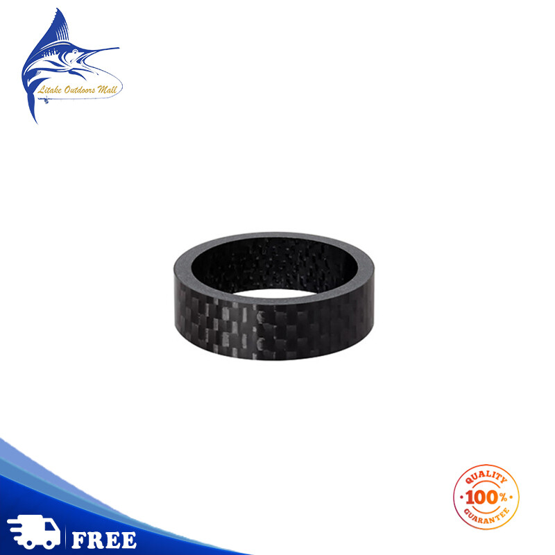 Litake Mountain Bike Handlebar Stem Washer Ring Carbon Fiber Headset Fork Spacers Bicycle Front Fork Accessories