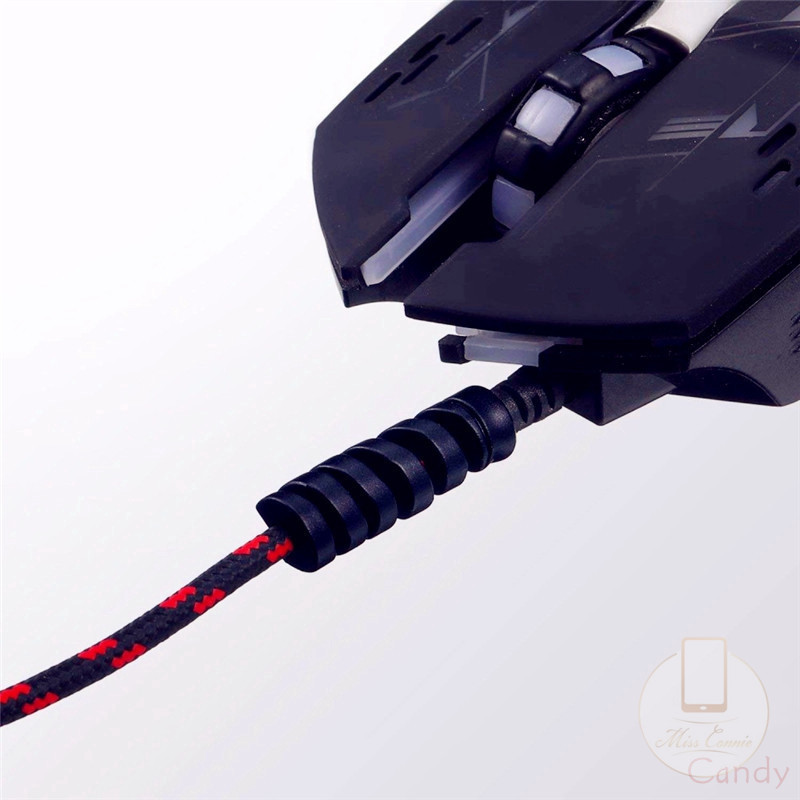 Ống Bọc Bảo Vệ Tai Nghe Sạc Usb Thích Hợp Cho Samsung Android Ống Bọc Bảo Vệ Cáp Dữ Liệu Xoắn Ốc Ống Bọc Bảo Vệ Cuộn Dây Silicon