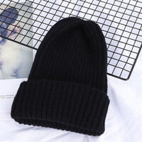 2022 New Autumn Winter Hats for Women Soft Knitted Beanie Solid Color Warm Hat Girls Female Casual Elastic Skull Cap Bonnet