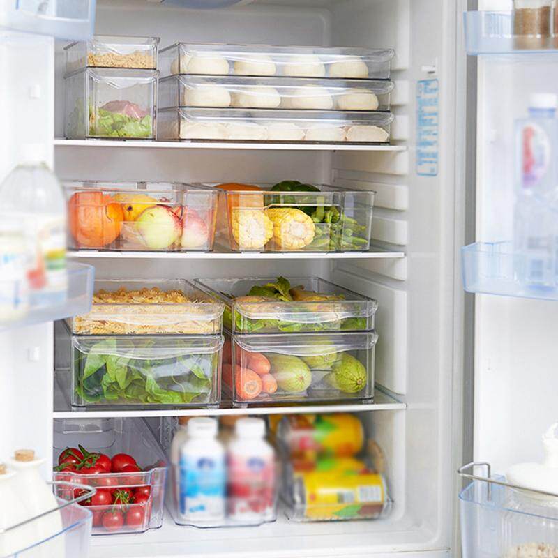 Refrigerator Food Storage Case Vegetable Fruit Organizer Holder Multi Functional Large Capacity Container Box Kitchen Organizers