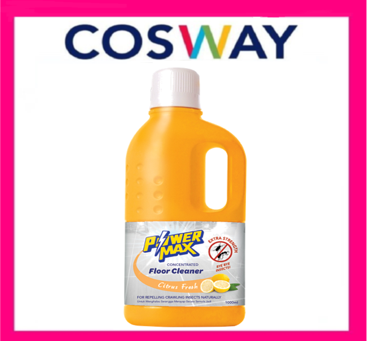 Cosway PowerMax Concentrated Floor Cleaner Citrus Fresh Lazada