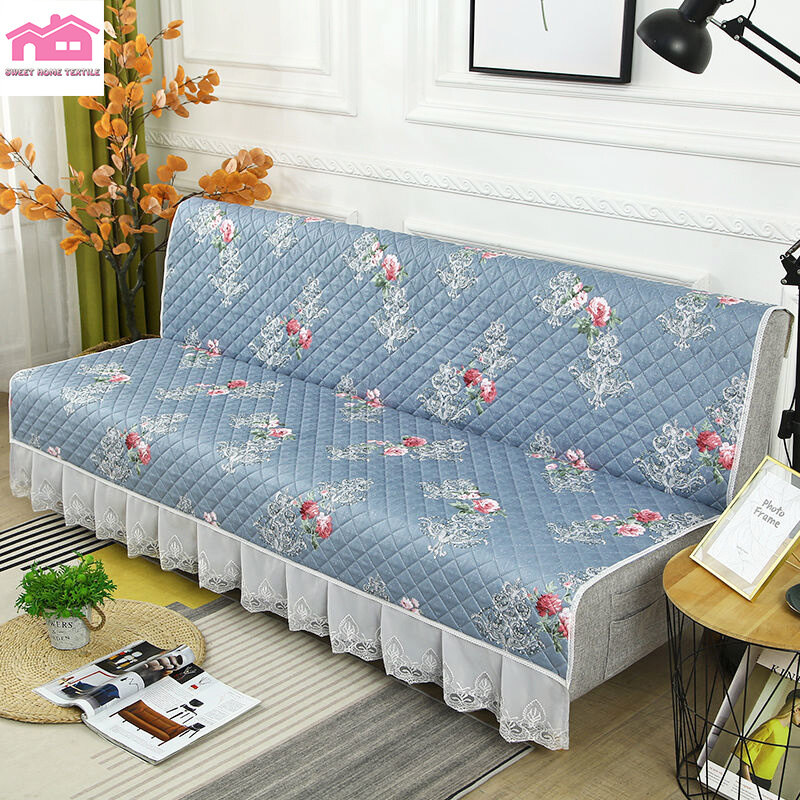 Foldable Sofa Cushion Sofa Bedspread Sofa Armrest Single Double Four Seasons Universal Anti Slip Suit