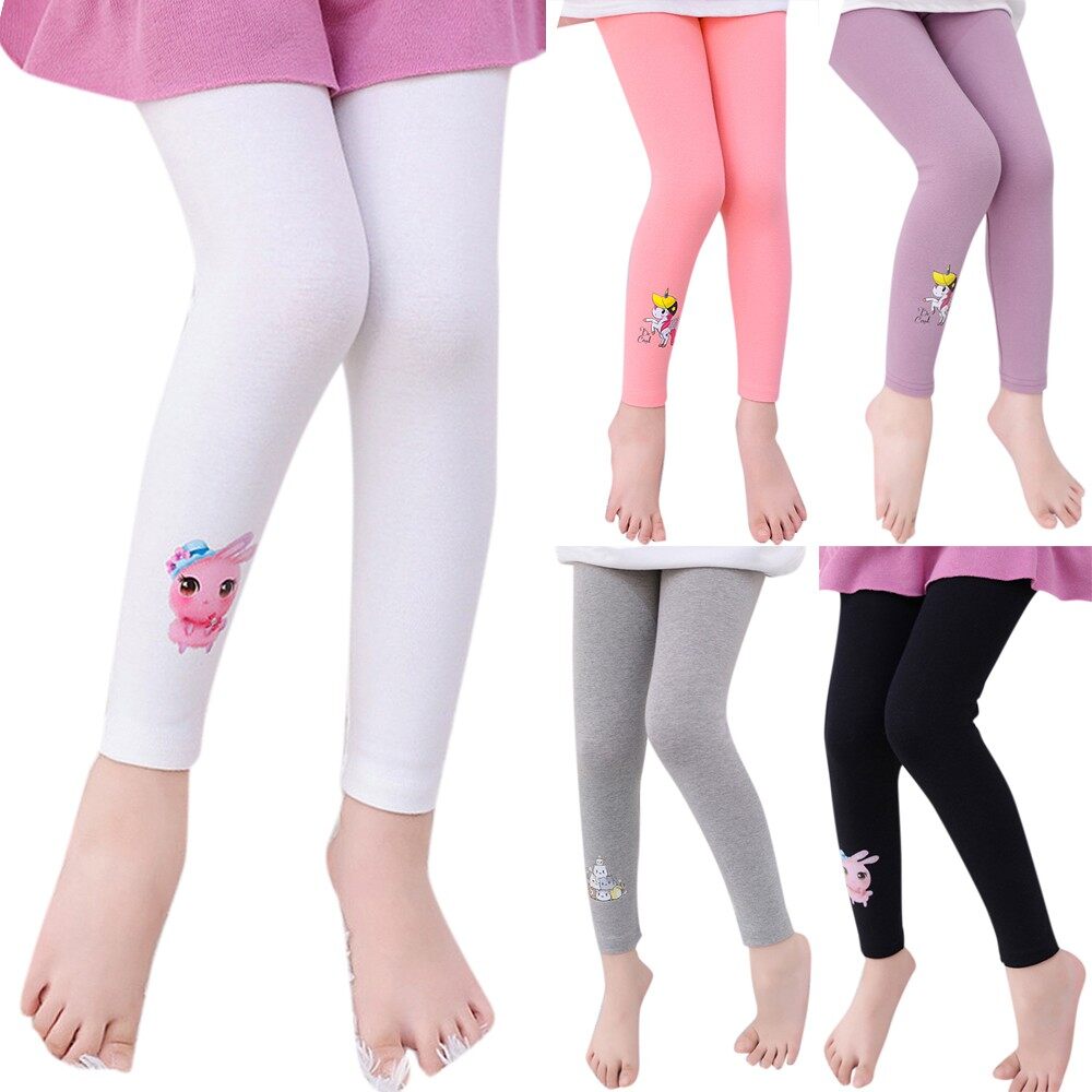 Kingstar Legging Slim For Kids Girls Trousers Cotton Korean Style Breathable Clothing