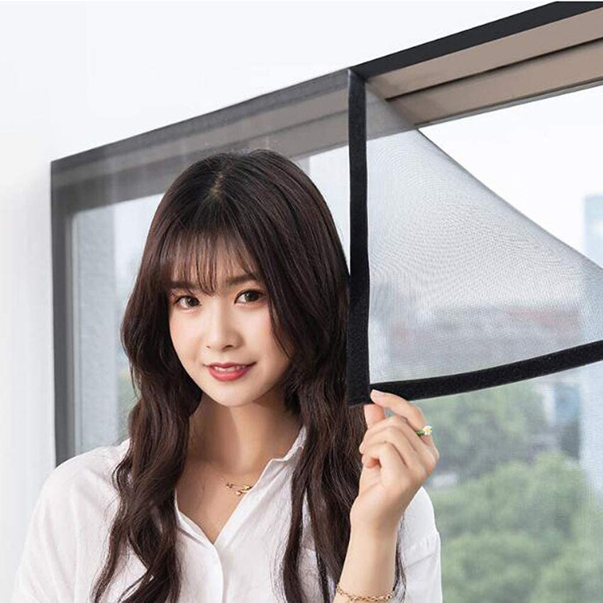 Màn Chống Muỗi Cho Windows Tự Dính Vô Hình Màn Chống Muỗi Tùy Chỉnh DIY Đơn Giản Có Thể Ngăn Ngừa Sốt Xuất Huyết Cửa Sổ Màn Hình Với Ốp Điện Thoại Dính