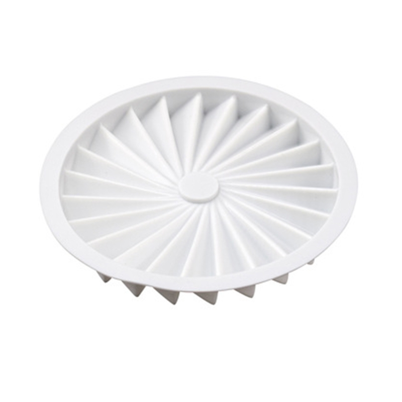 6-inch Silicone Mousse Moulds Pleated Origami Shape French Mousse Mold DIY Fondant Chocolate Decoration Cake Baking Tool