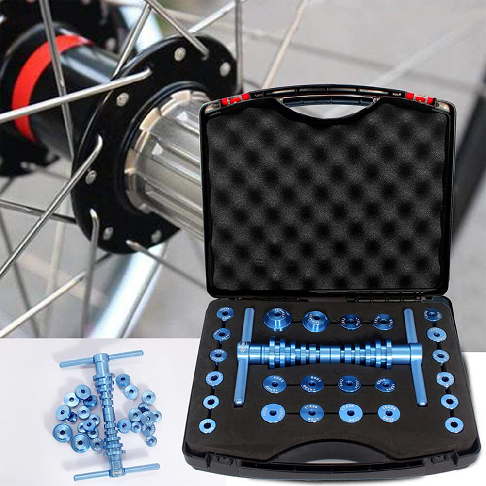 Bicycle Bearing Press Set Wheel Pivot Point Universal Hub Cycle Bearing Press Soft Tail Frame