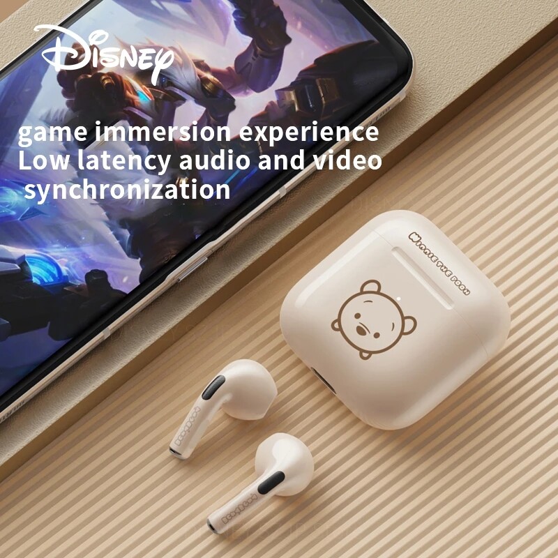 100 Original Disney F11หูฟังไร้สายบลูทูธหูฟังบลูทูธ5.2หูฟังไมโครโฟนใน ...